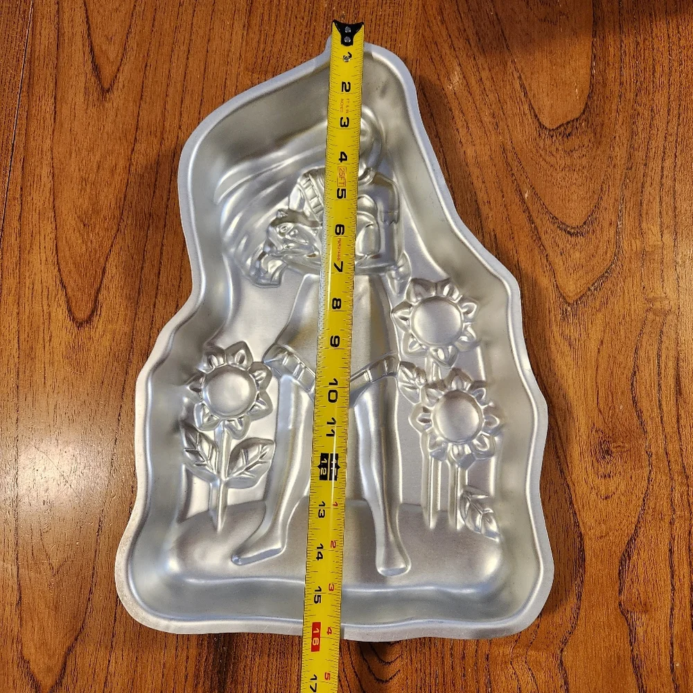 1995 Pocahontas Wilton Cake Pan Vintage 1990s Disney Birthday Cake Pan VTG - Picture 12 of 14